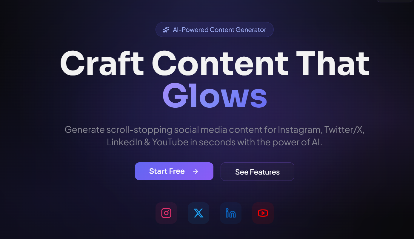 Nexcraft - AI Content Generator